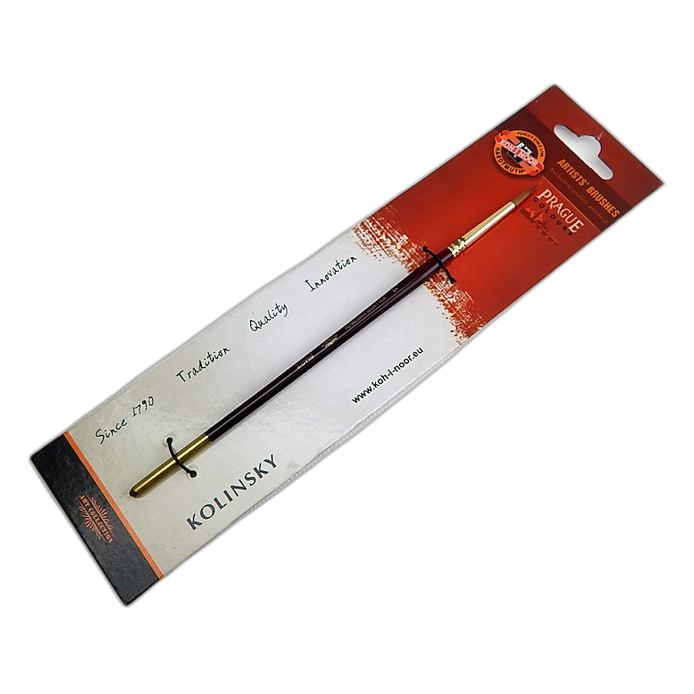 Koh-i-Noor Kolinsky Sable Round Brush 9935 Size 4