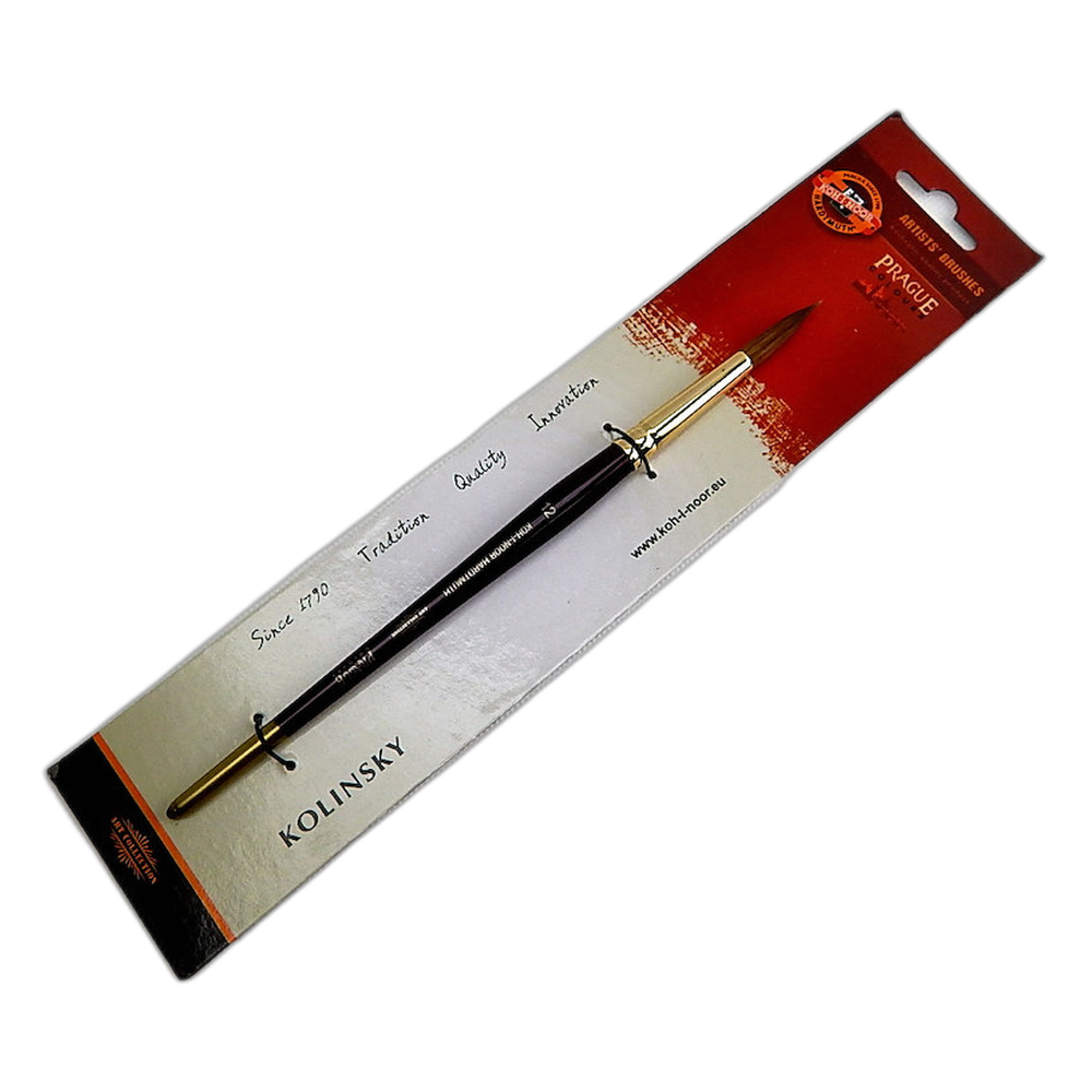 Koh-i-Noor Kolinsky Sable Round Brush 9935 Size 12