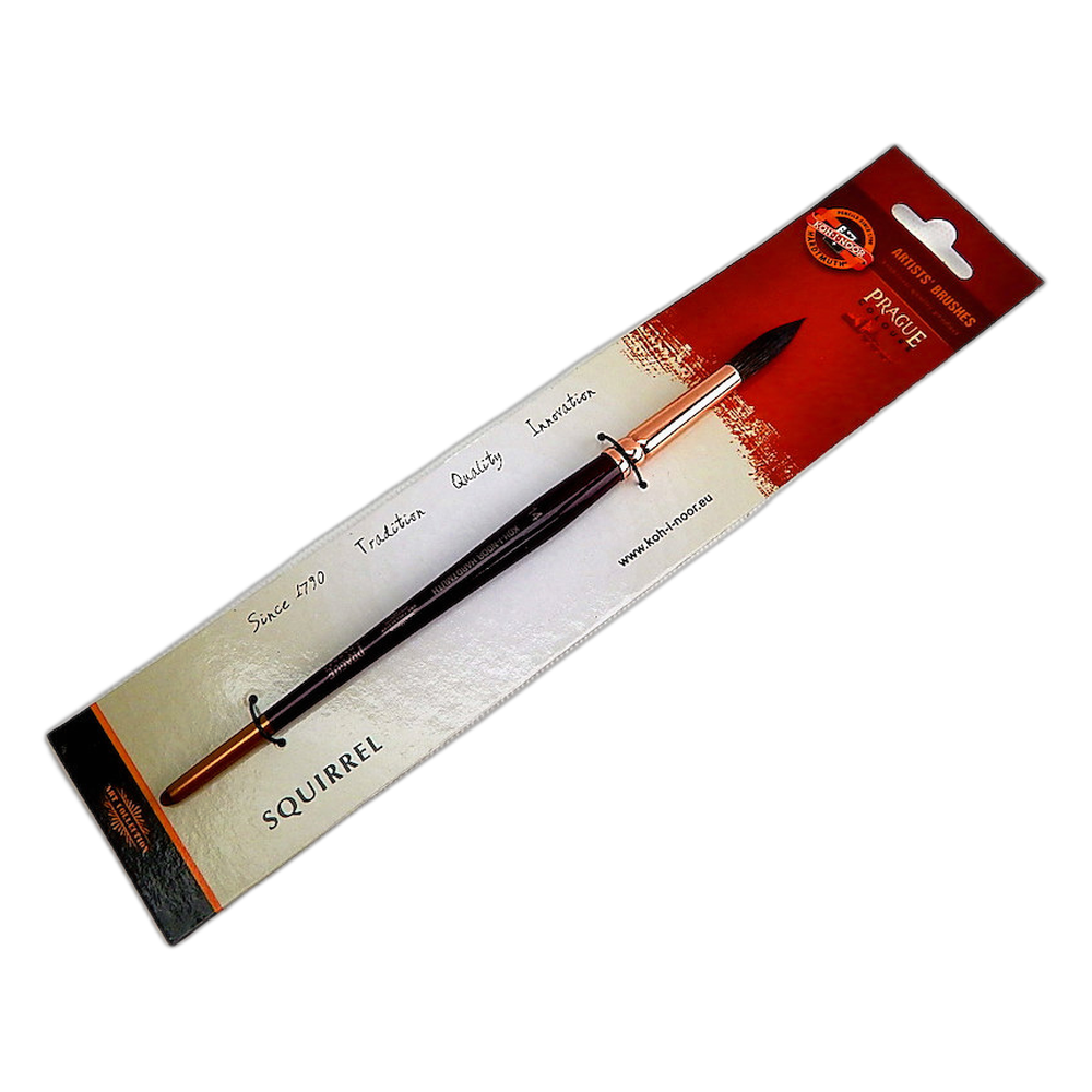Koh-i-Noor Squirrel Round Brush 9935 Size 14
