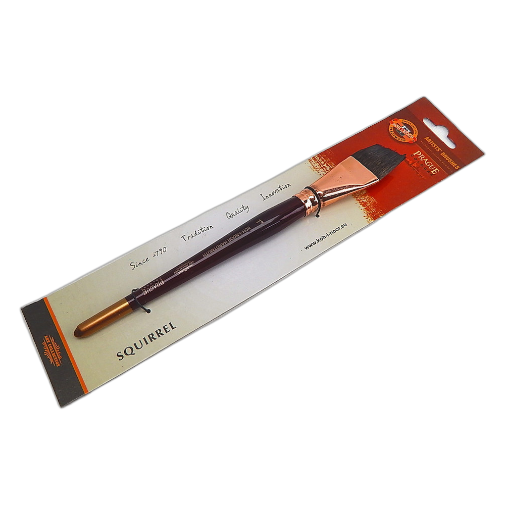 Koh-i-Noor Squirrel Angled Brush 9936 1 inch