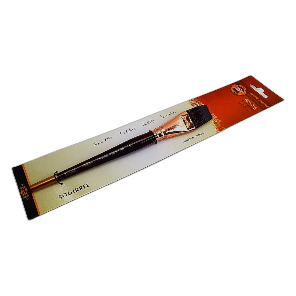 Koh-i-Noor Squirrel Flat Brush 9936 1 inch