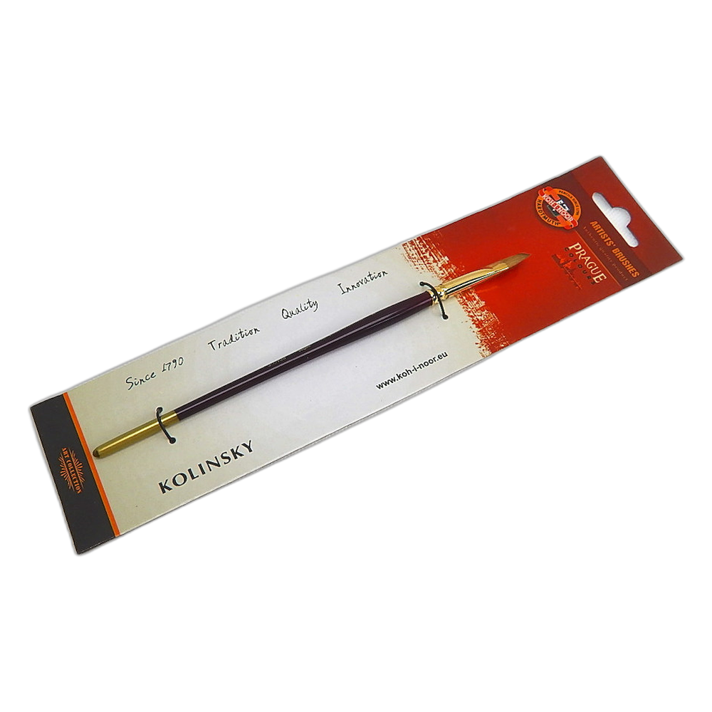 Koh-i-Noor Kolinsky Sable Flat Brush 9936 Size 4