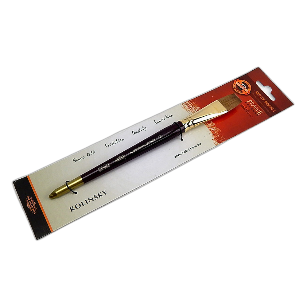 Koh-i-Noor Kolinsky Sable Flat Brush 9936 Size 11