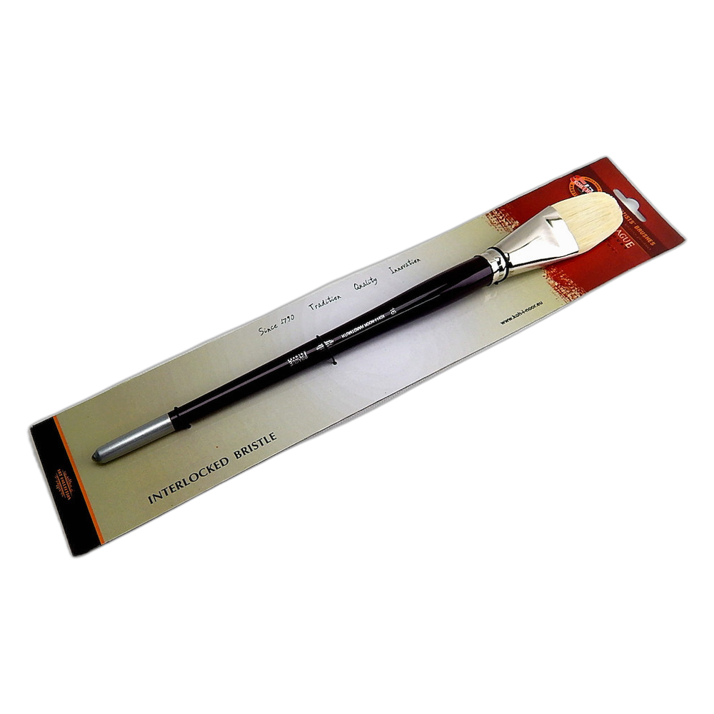 Koh-i-Noor Hog Bristle Oval Filbert Brush 9936 Size 16