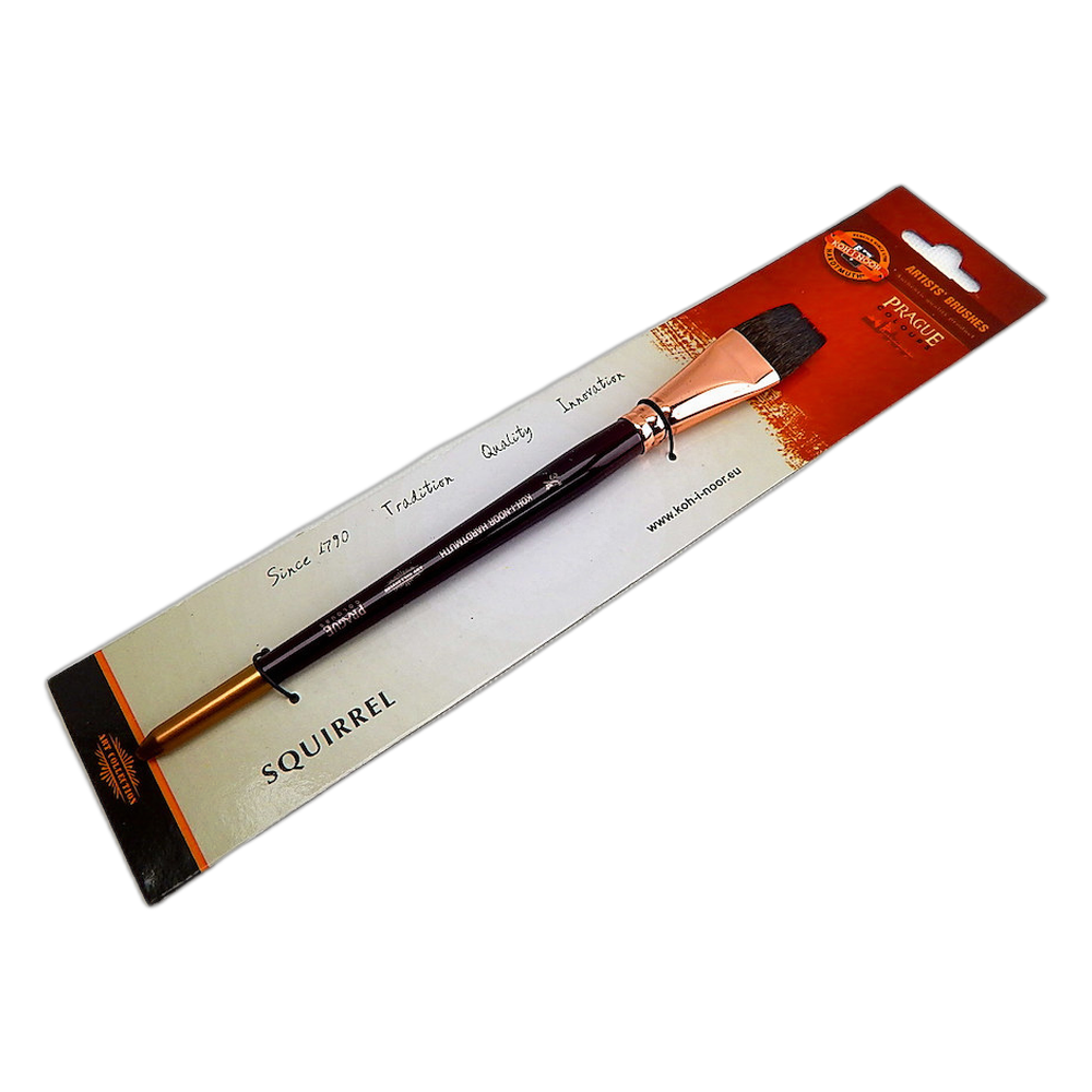 Koh-i-Noor Squirrel Flat Brush 9936 3/4 inch