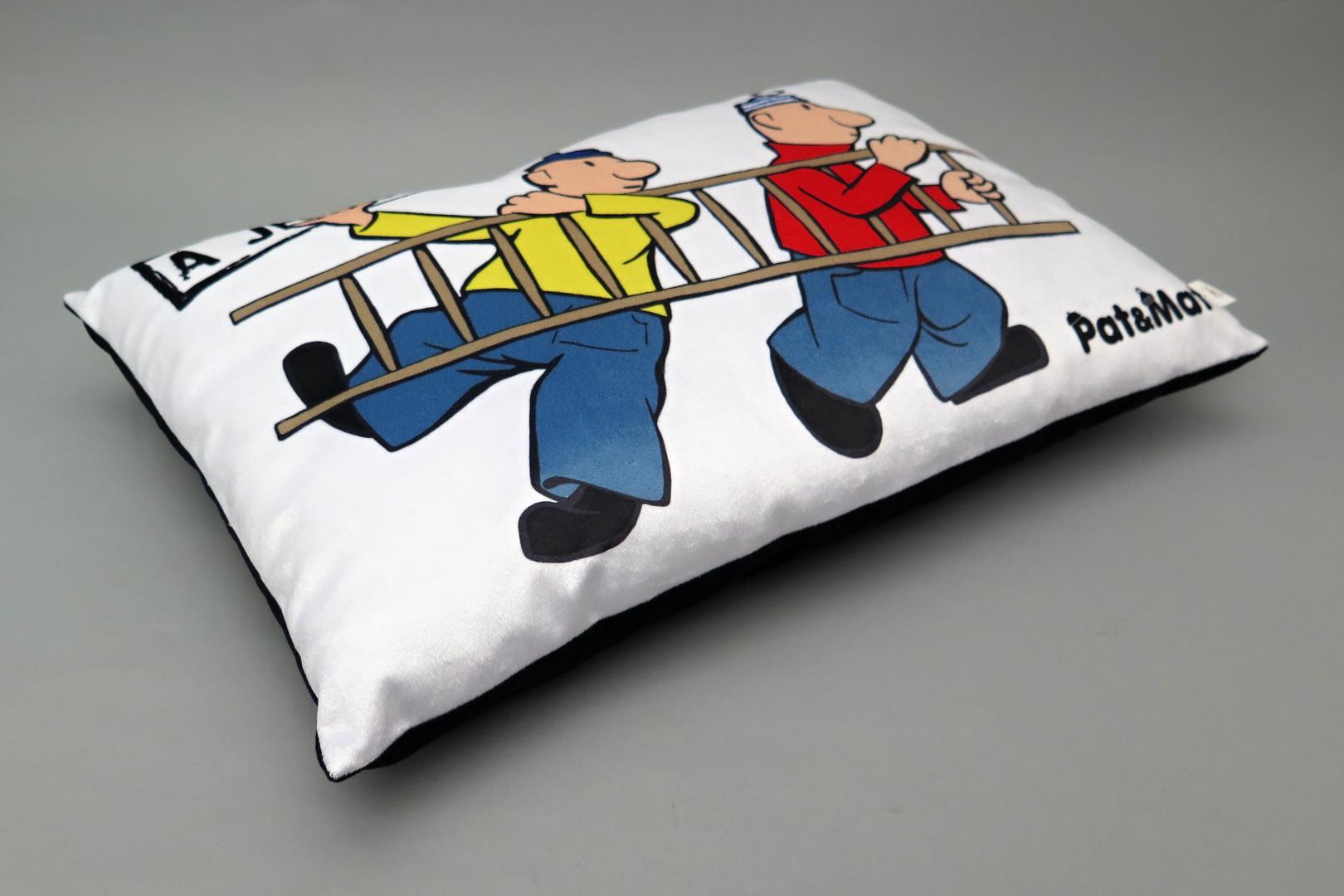 Pillow 45x30 cm, Pat and Mat - ladder