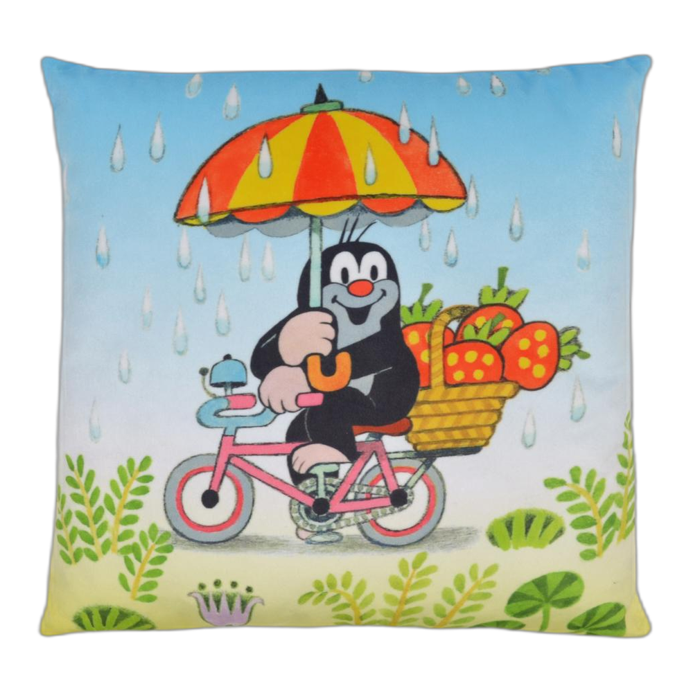 Little Mole pillow 30×30 cm, summer