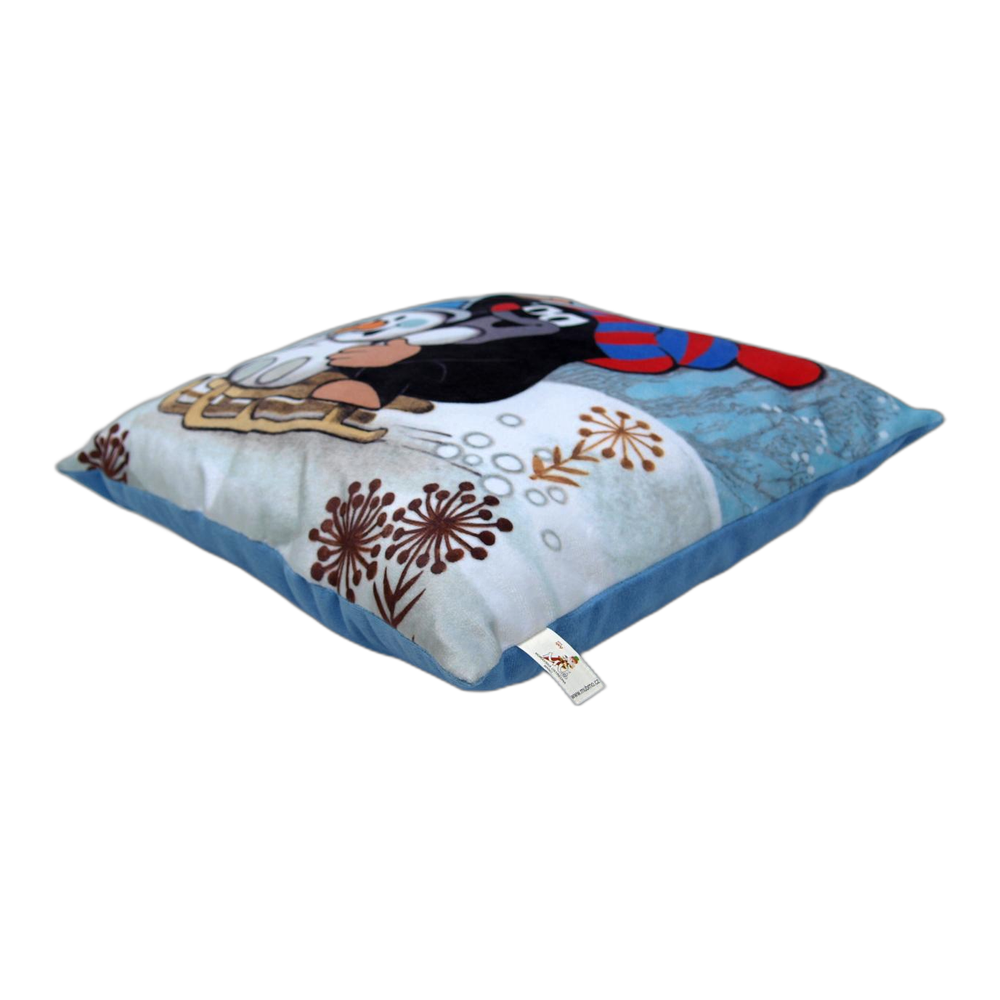 Little Mole pillow 30×30 cm, winter