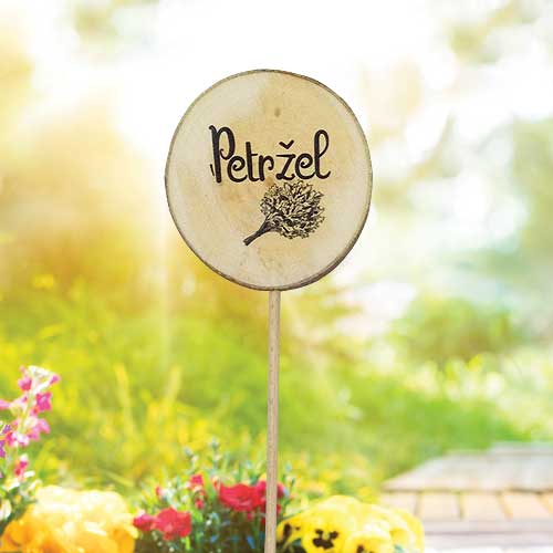 Wooden Herb Garden Marker – Parsley