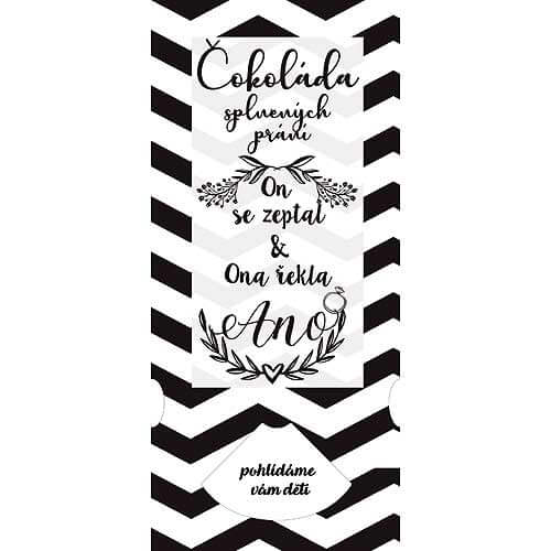 Wedding Chocolate of Fulfilled Wishes for Newlyweds, 100 g
