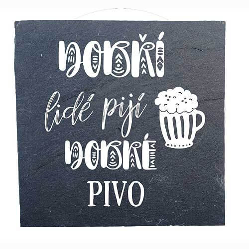 Stoneware Coaster for a Glass or Mug