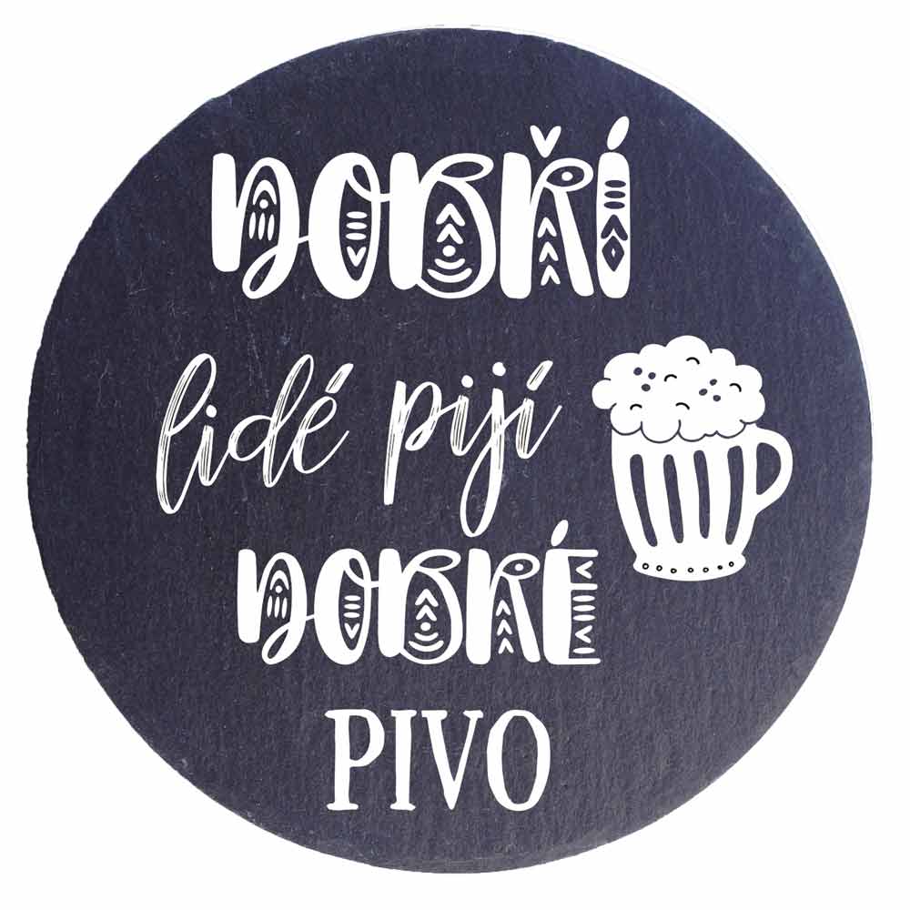 Stoneware Coaster for a Glass or Mug