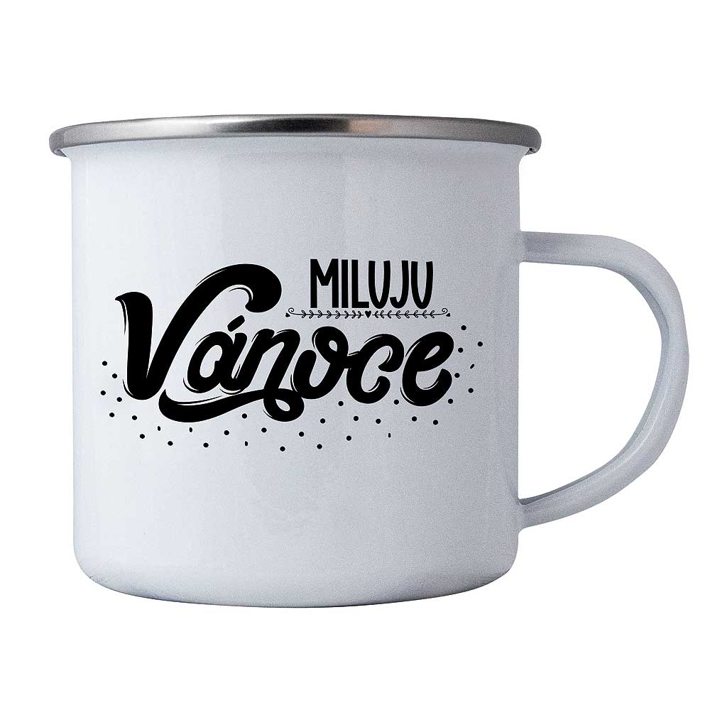 Enamel Mug 350 ml in Box – I Love Christmas