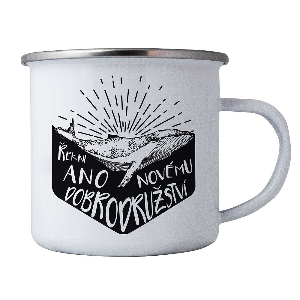 Enamel Mug 350 ml in Box – Adventure