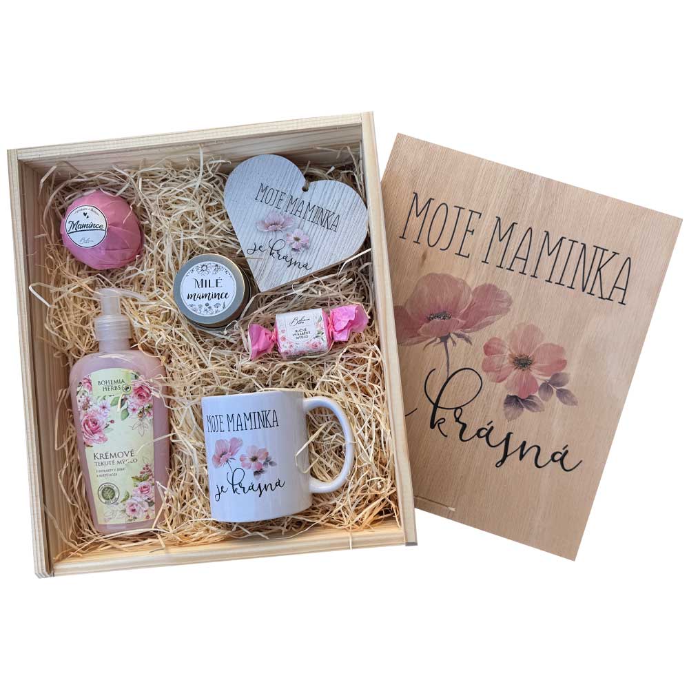 XXL Wooden Gift Box – My Mum Is Beautiful