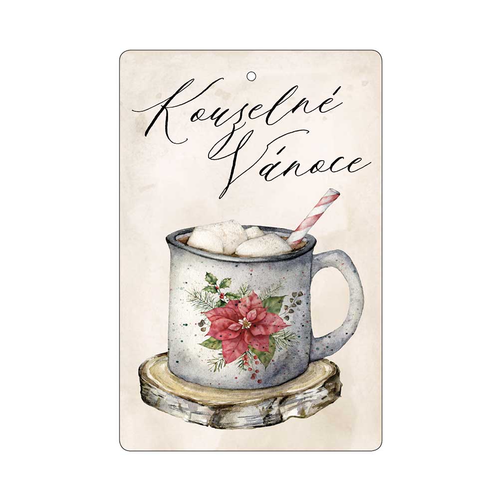 Large Magical Christmas Scented Card, 10.5 x 16 cm