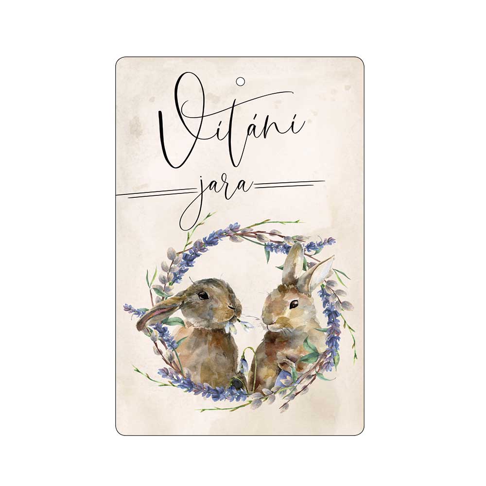 Scented Card 10.5 x 16 cm – Welcoming Spring