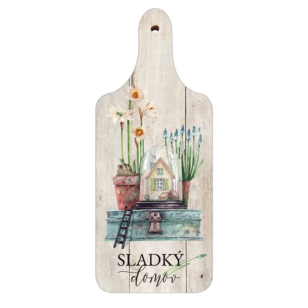 Decorative Wooden Board 28 cm – Sweet Home