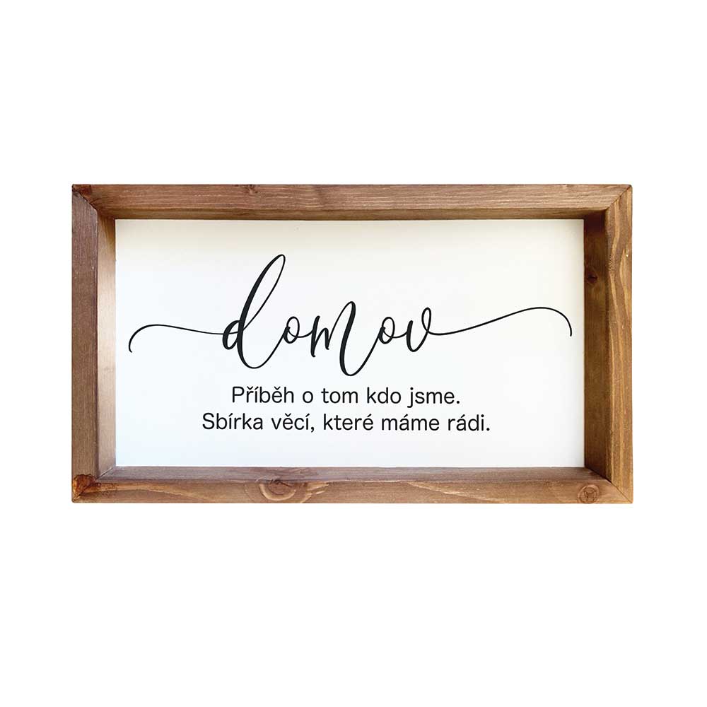 Decorative Picture 20 x 35 cm – Home