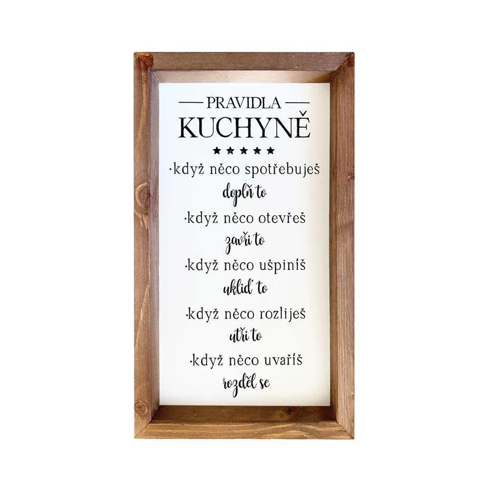 Kitchen Decorative Wall Picture, 20 x 35 cm