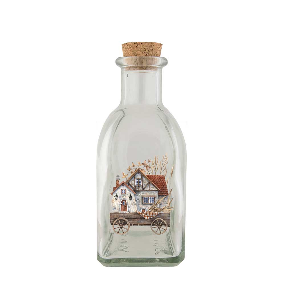 Decorative Glass Bottle 250 ml – Autumn