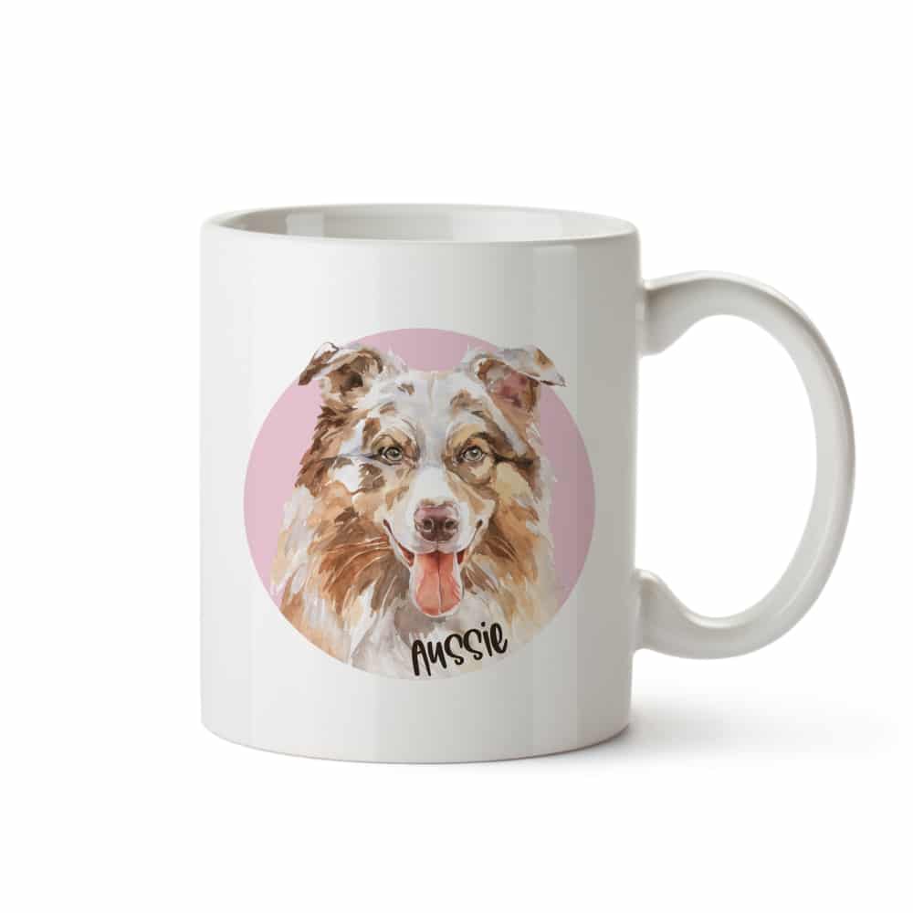 Australian Shepherd Ceramic Mug 350 ml