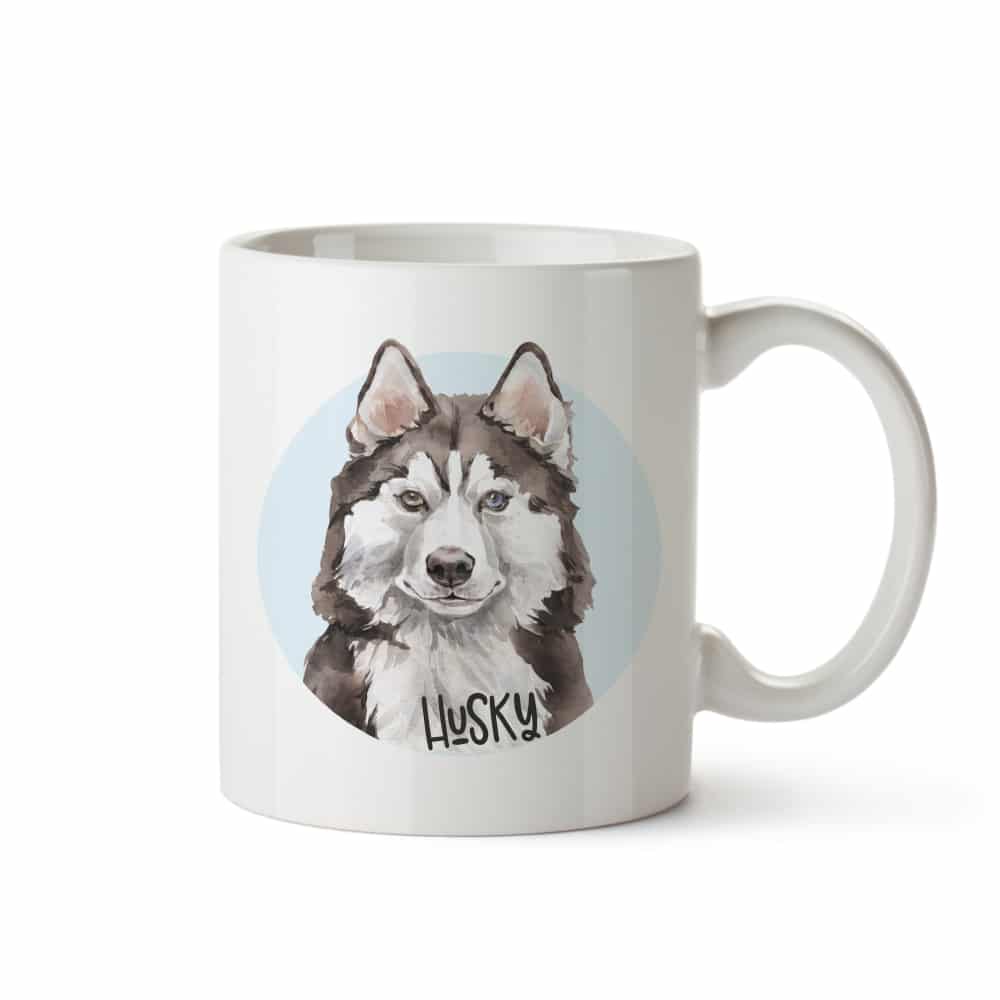 Husky Ceramic Mug