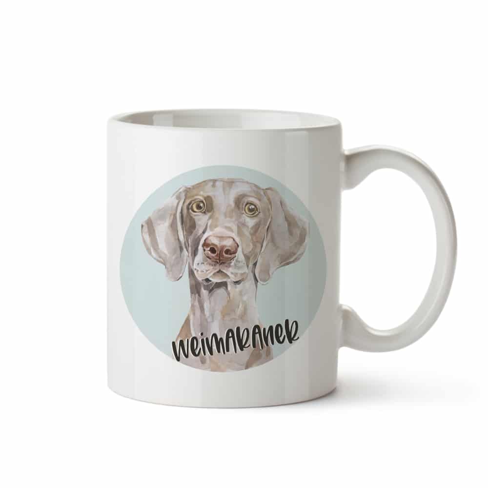 Ceramic Mug 350 ml – Weimaraner