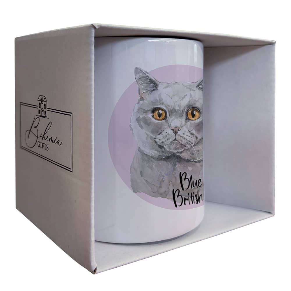 Ceramic Mug 350 ml – Blue British