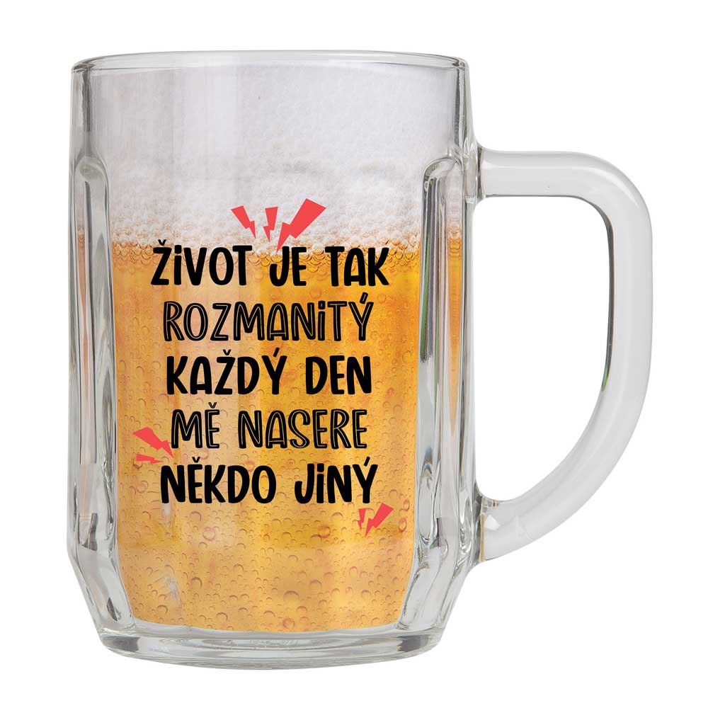 Gift Glass Half-Litre Mug in a Box – Life Is Varied
