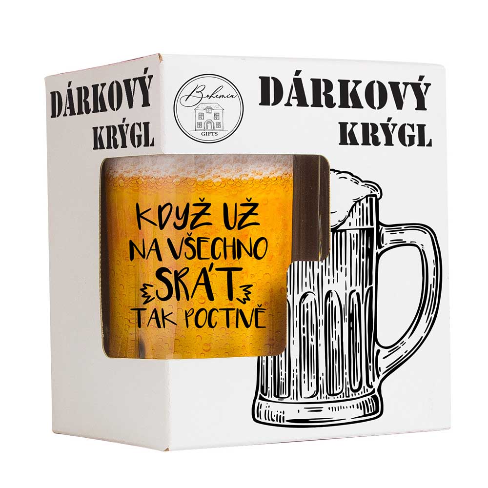 500 ml Glass Mug in Gift Box – So Honestly