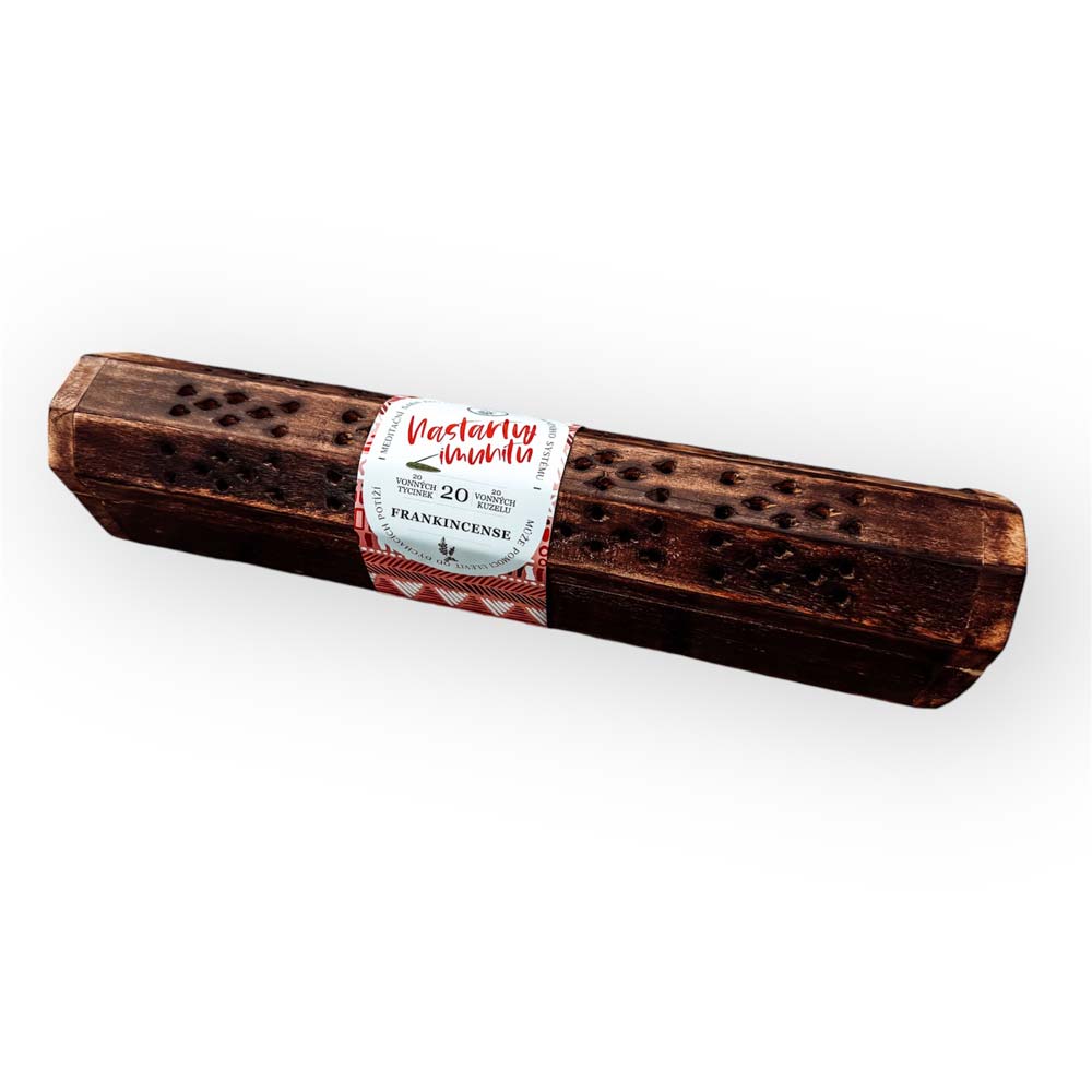 Incense Sticks in a Wooden Box – Boost Your Immunity