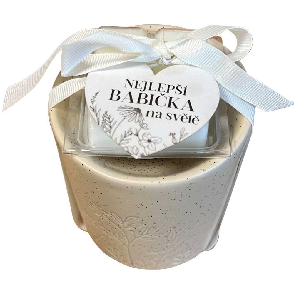 Aroma Lamp with Scented Waxes for Grandma