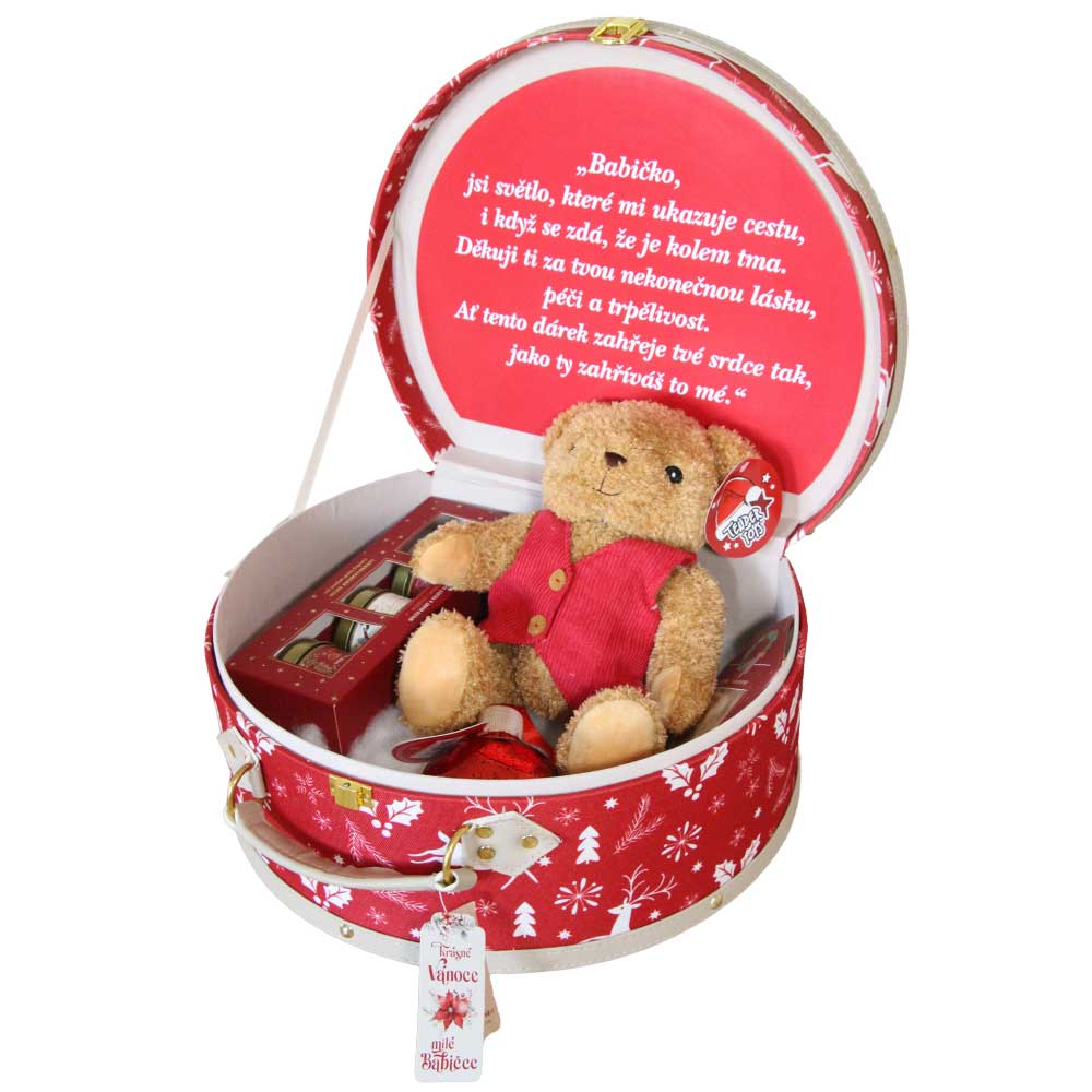 Christmas Gift Suitcase XL for Grandmother – Christmas Magic