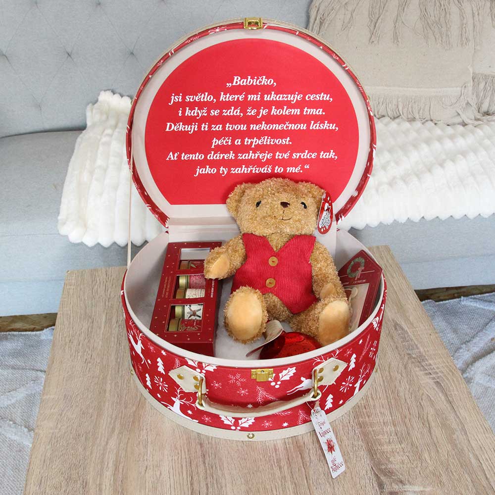 Christmas Gift Suitcase XL for Grandmother – Christmas Magic