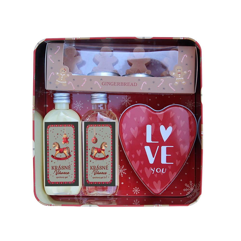 Christmas Gift Set in a Tin Box – Christmas Tree
