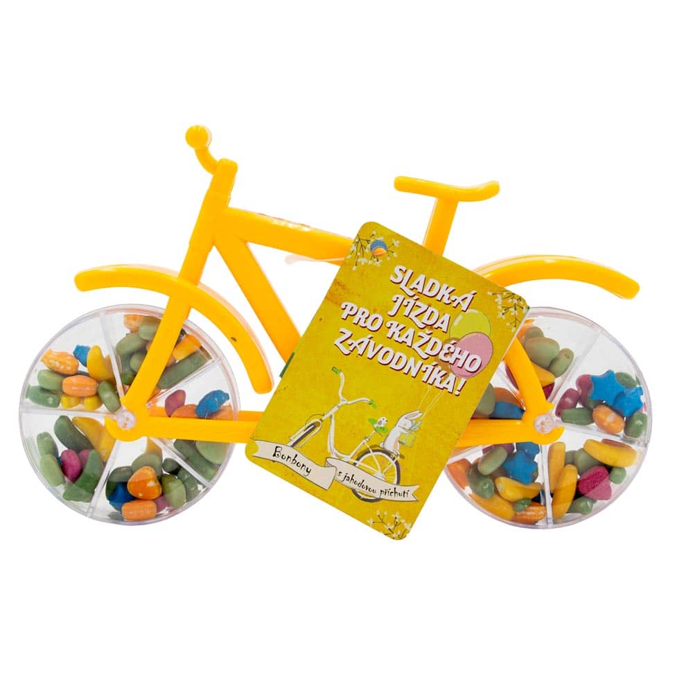 Strawberry-Flavoured Candies in an Orange Wheel – World Champion
