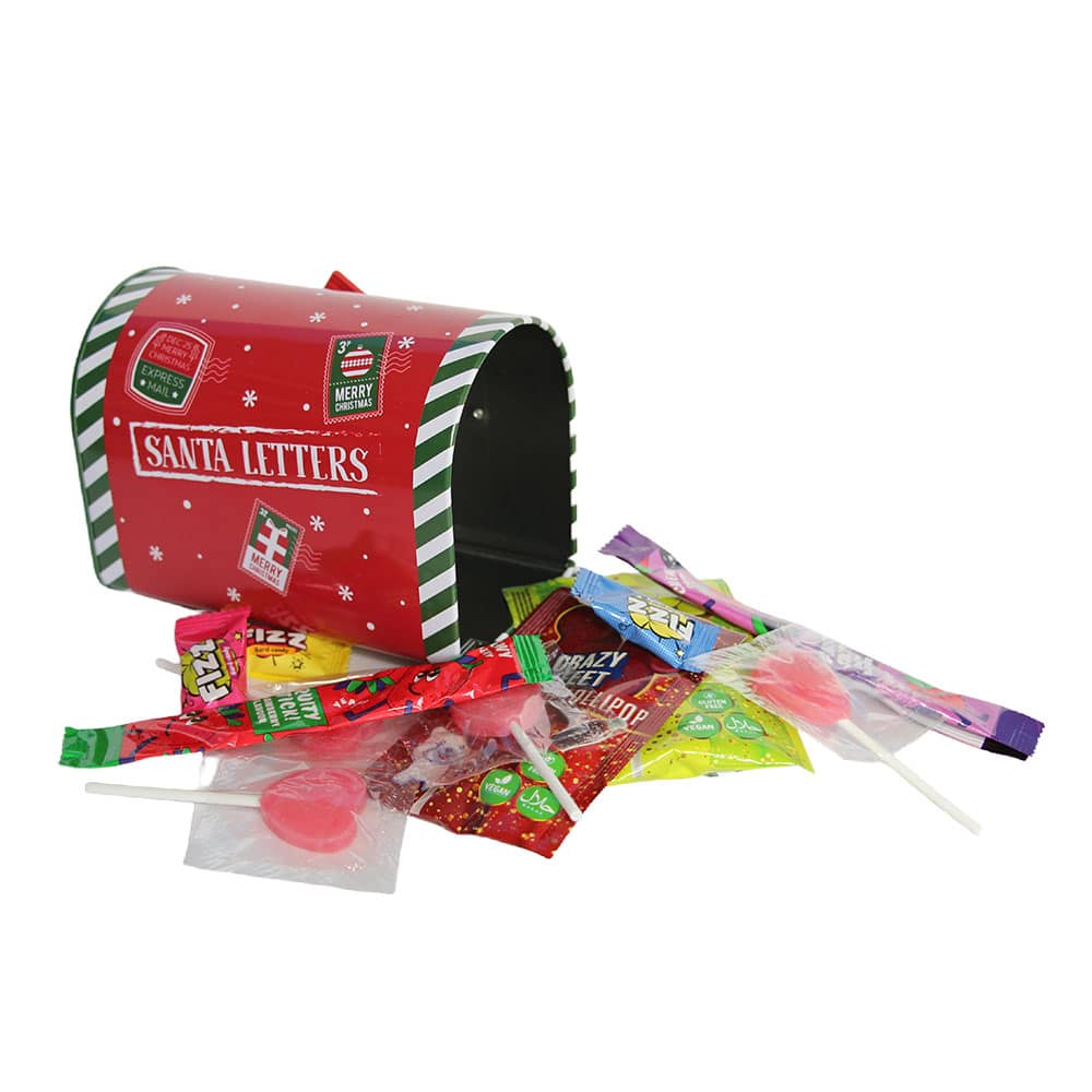 XL Christmas Mailbox with Candy Fiesta Sweets 100 g