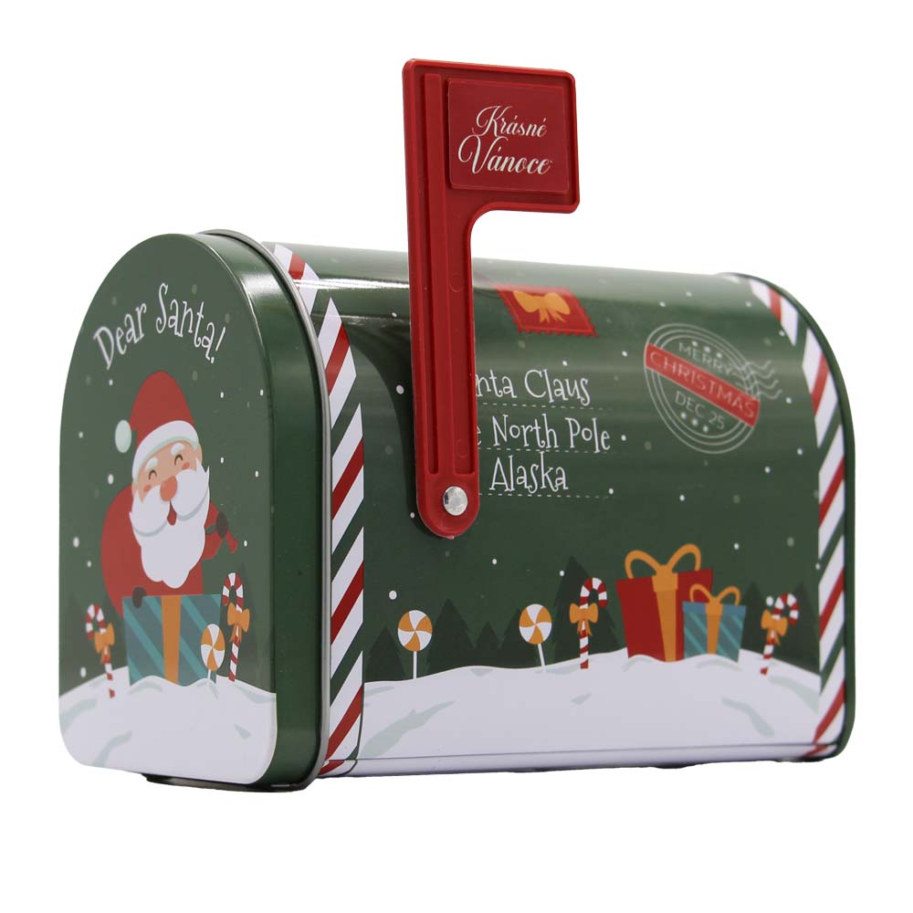 Christmas Mailbox with Coconut Candies