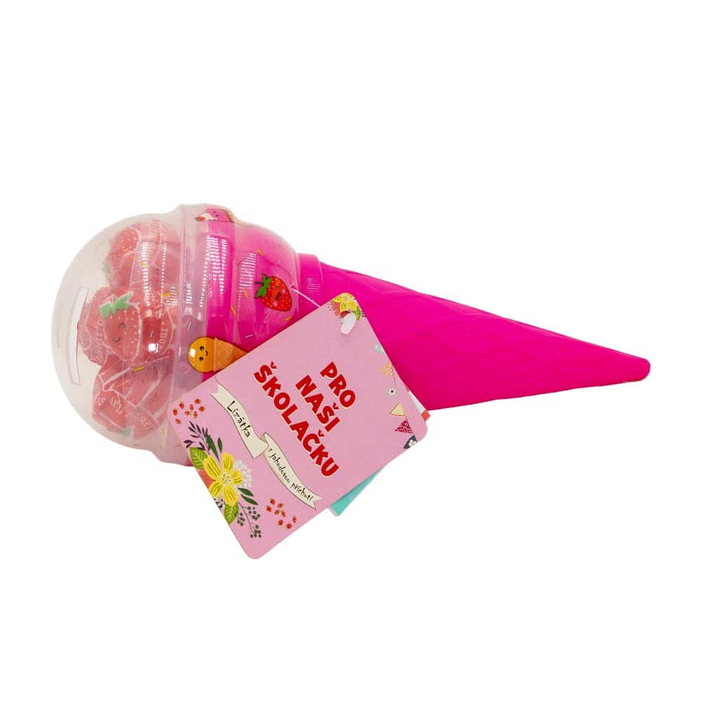 Lollipops in a Cone with Money Box – For Our Schoolgirl