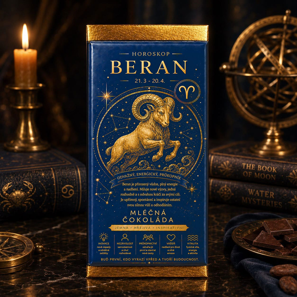 Gift Milk Chocolate 100 g – Aries Zodiac Sign