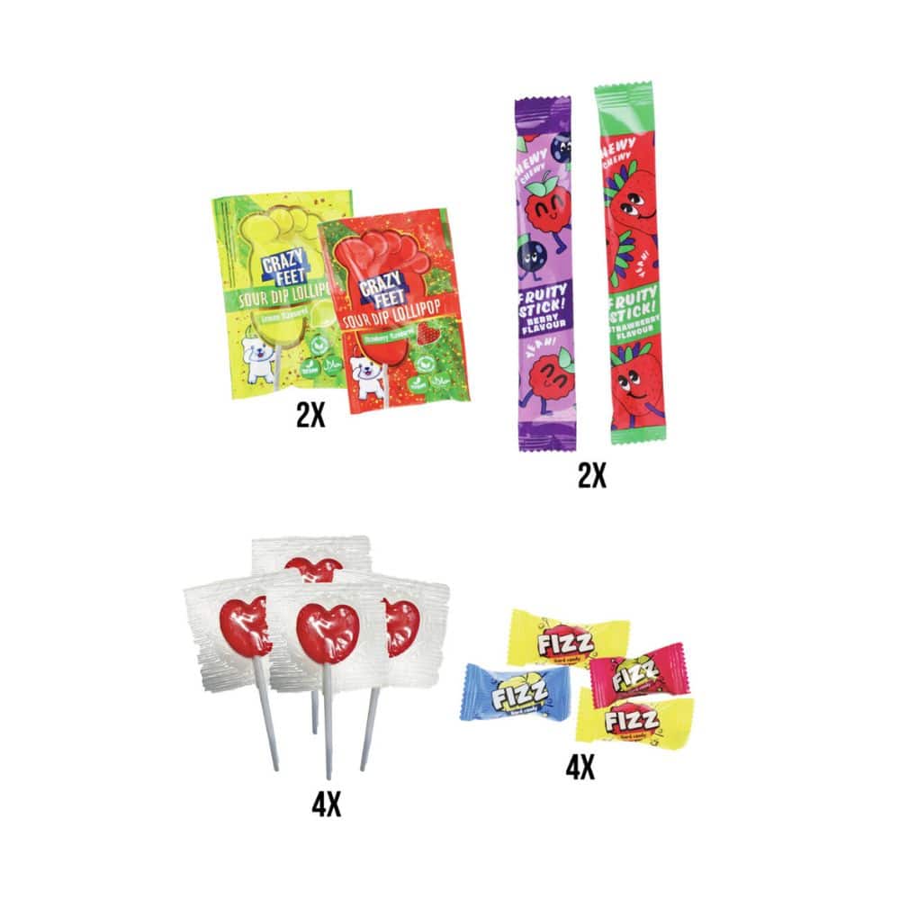 XL Christmas Mailbox with Candy Fiesta Sweets 100 g