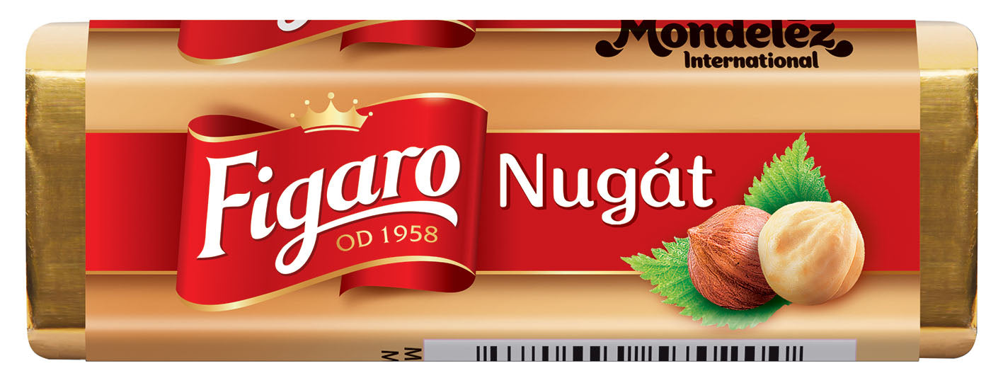 Figaro chocolate nougat bar