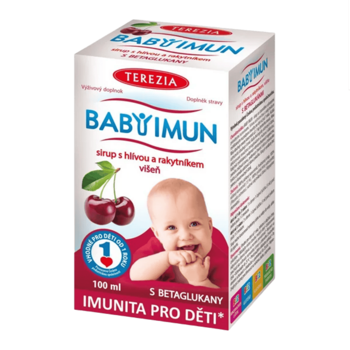 Terezia BABY IMUN Cherry Syrup / BABY IMUN Tresnovy sirup
