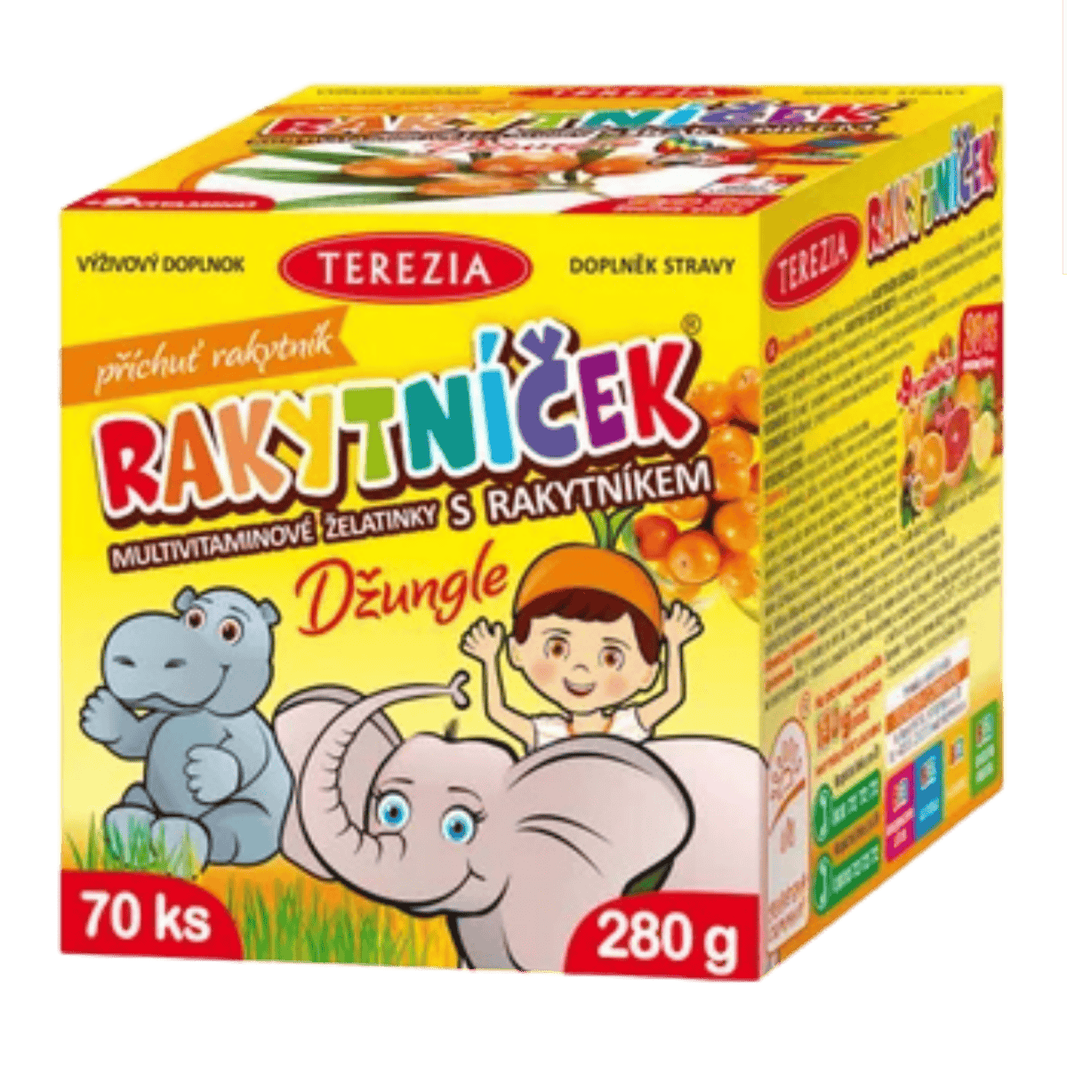 Terezia Rakytnicek Multivitamin Gummies Jungle / Rakytnicek multivitaminove zele Jungle