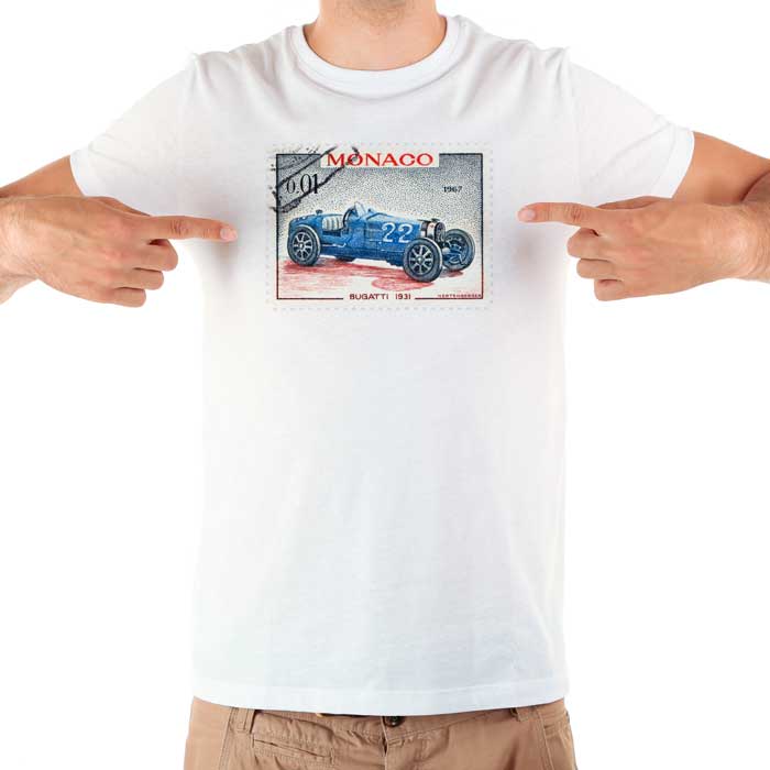 Retro Print T-shirt – Bugatti