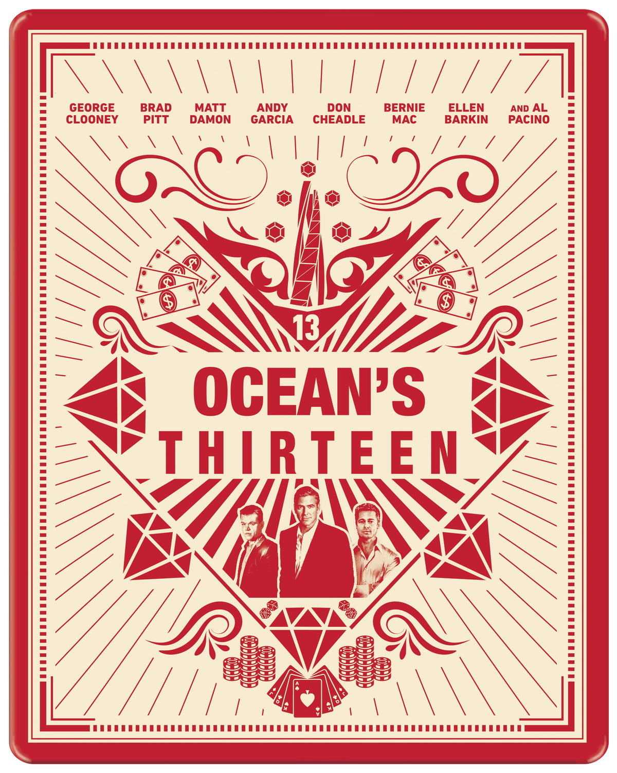Ocean's Thirteen / Dannyho partaci 3. 4K Ultra HD + Blu-ray Steelbook