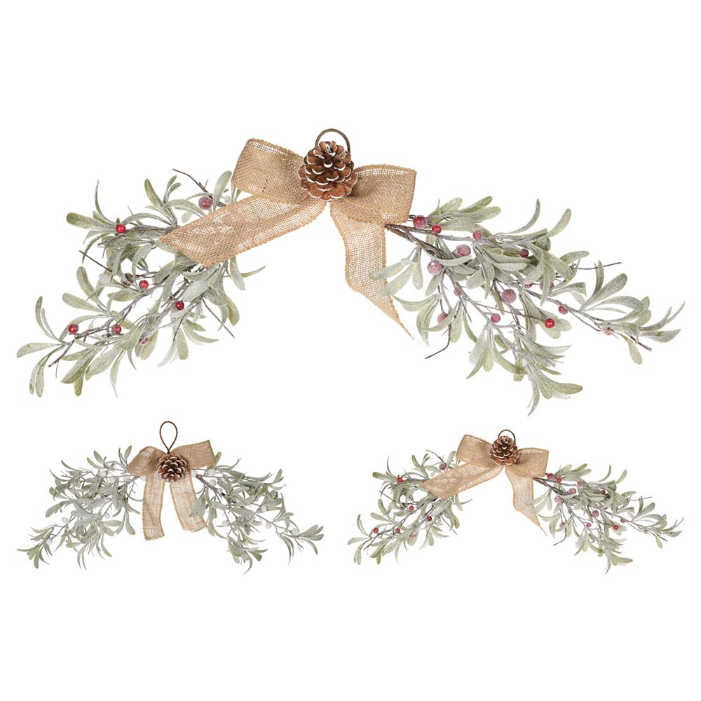 Hanging Decorative Branch, Christmas Decoration