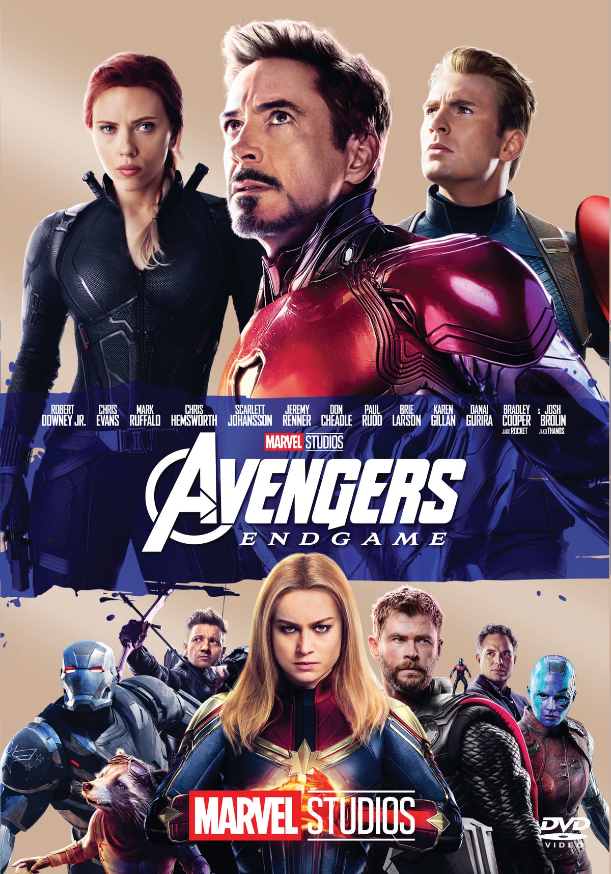 Avengers: Endgame DVD Marvel 10th Anniversary Edition