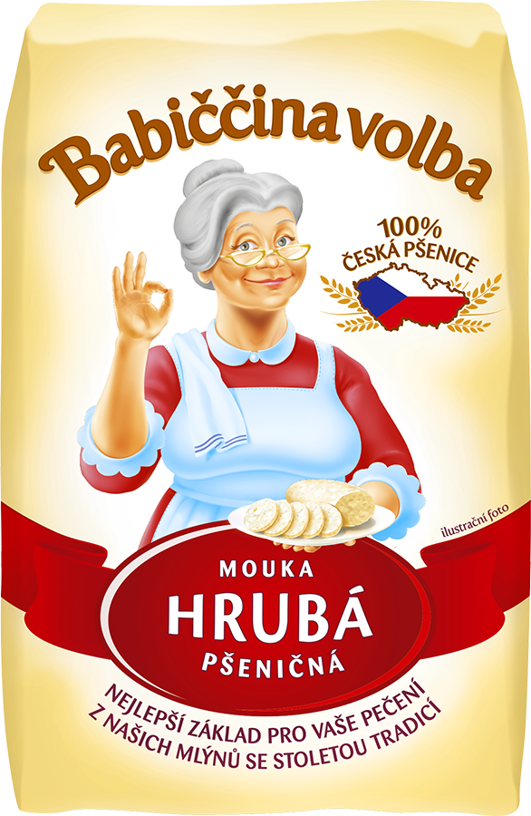 Babiccina Volba Halbgrobes Mehl